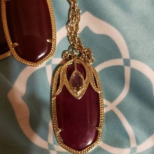 Kendra Scott earrings and necklace set